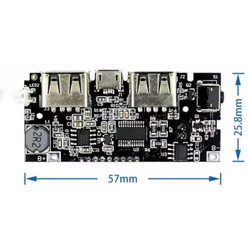 دارة بوربنك usb 2  مع شاشة  DG 006 - 913 LCD - Image 2