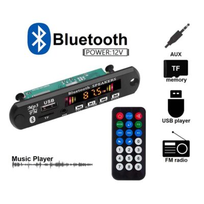 دارة MP3 ديقة بلوتث بدون تكبير  12 فولت