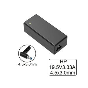 ادبتر لاب توب HP 19.5V 3.33A (4.5*3.0)M جاك ازرق