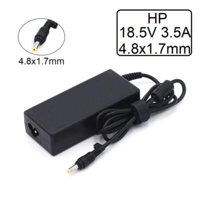 ادبتر لاب توب HP18.5V 3.5A (4.8*1.7)M