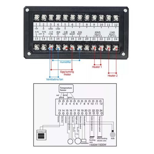دارة مقياس حرارة مع حساس كبيرة XM-18 - Image 4