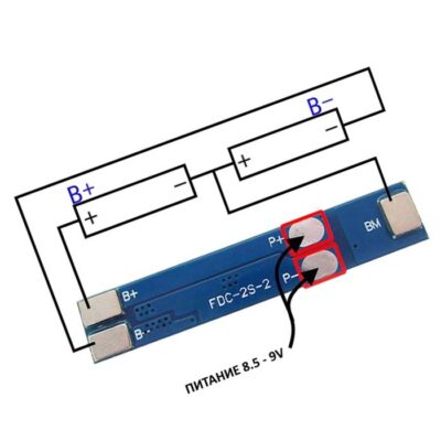 دارة BMS  2 S (4056) - Alternate View