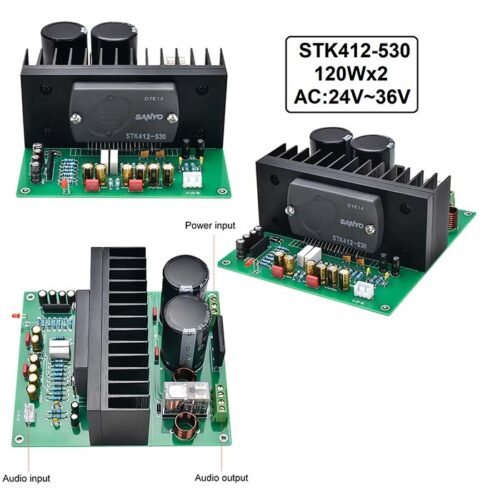 دارة تكبير صوت STK 412-530