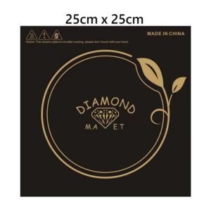 بلورة  طباخ  هالوجين  25*25