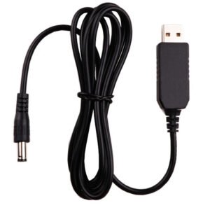 كبل دارة تحويل من 5 فولت USB الى 12 فولت راوتير