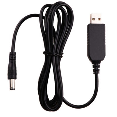 كبل دارة تحويل من 5 فولت USB الى 12 فولت راوتير