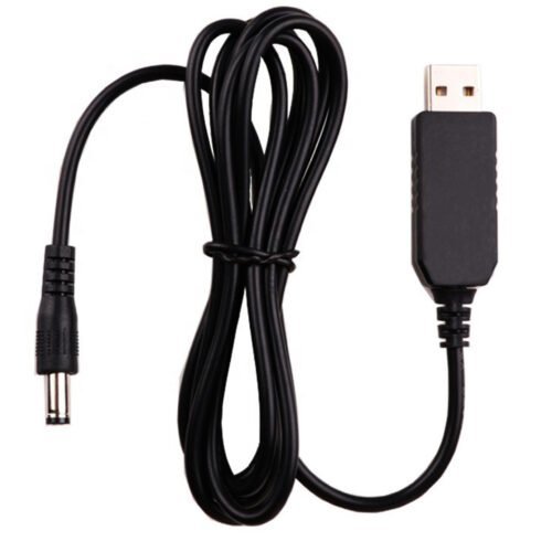 كبل دارة تحويل من 5 فولت USB الى 12 فولت راوتير