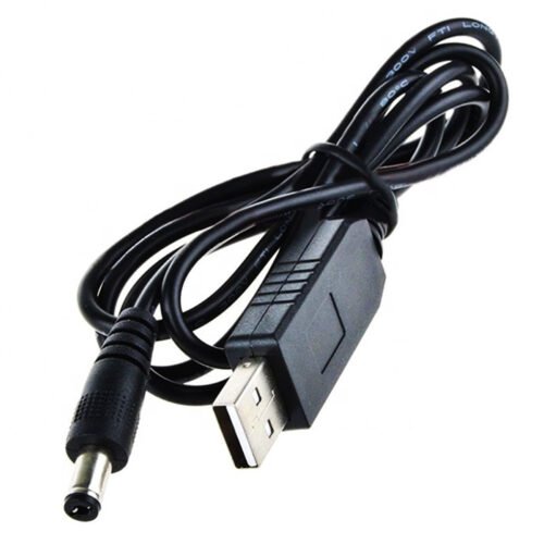 كبل دارة تحويل من 5 فولت USB الى 9 فولت راوتير