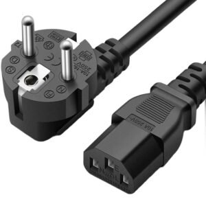 كبل كمبيوتر ذكر انثى وسط