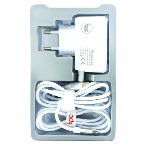 شاحن موبايل توب فون سامسونغ + تايب سي + مخرجين usb 48 +70+38 - Image 3