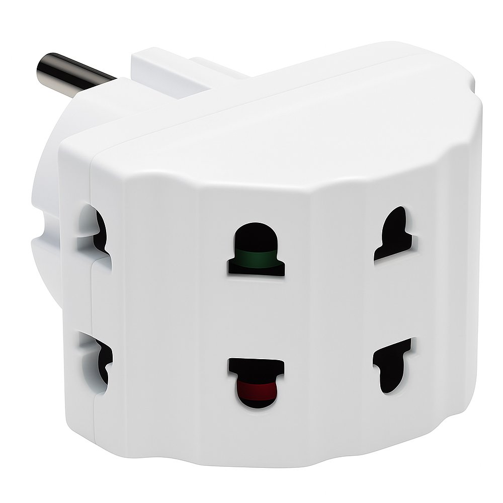 موزع كهرباء خماسي