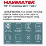 فاحص كبلات شبكة + خط هاتف  HANMATEK WT1
