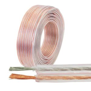 ربطة كبل بفلات شفاف 200 0.5 ميلي ازرق