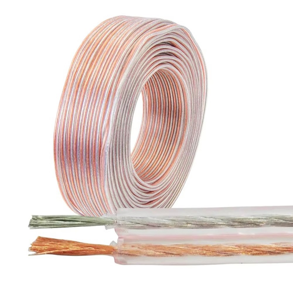 ربطة كبل بفلات شفاف 200 0.5 ميلي ازرق