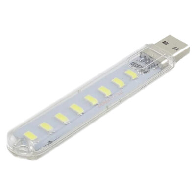 لمبة ليد ضوء  USB  8 ليد