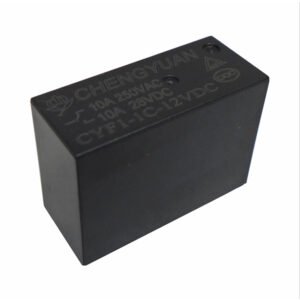 ريليه 12فولت تماس واحد 5 ارجل مستطيلة CYF1-1C-12VDC Relay 12