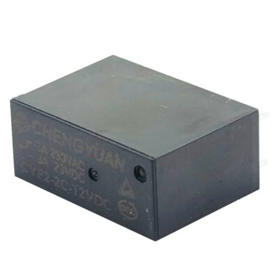 ريليه 12 فولت تماسين 8 ارجل سوداء CYF2-2C-12VDC Relay 12 - Alternate View