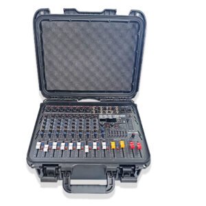 ميكسر صوت مع حقيبة    VLLIODOR  PE-8     8 CH - الموديل: PE-8