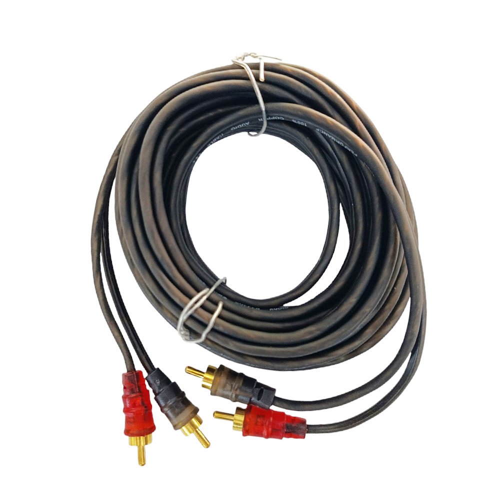 كبل اوديو فديو 5 متر اسود نوع ممتاز - Image 2