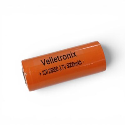 بطارية قابلة للشحن  3.7 فولت  Velletronix  26650
