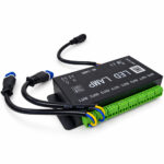 Power supply circuit + lighting control circuit دارة تغذية +دراة تحكم اضاءة بلاطات مسرح