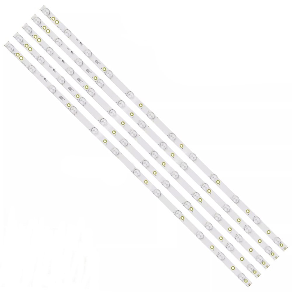 طقم انارة شاشة 43 بوصة PHILIPS 5 مساطر 12 ليد حبة عادية 3 فولت 84 سم GJ-2K16-430-D512-V4 (6009)