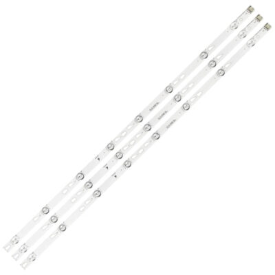 طقم انارة شاشة 40 بوصة TCL 3 مساطر 8 ليد حبة عادية 6 فولت 78 سم YHF-4C-LB4008-YH3 (6018)