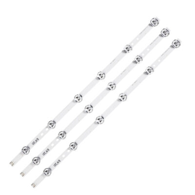 طقم انارة شاشة LG 3 مساطر 6 ليد فنجان 6 فولت 59 سم DRT 3.0 32"_A type Rev0.2, 6916L-1703A, 6916L-1704A, 6916L-1974A, (6060)