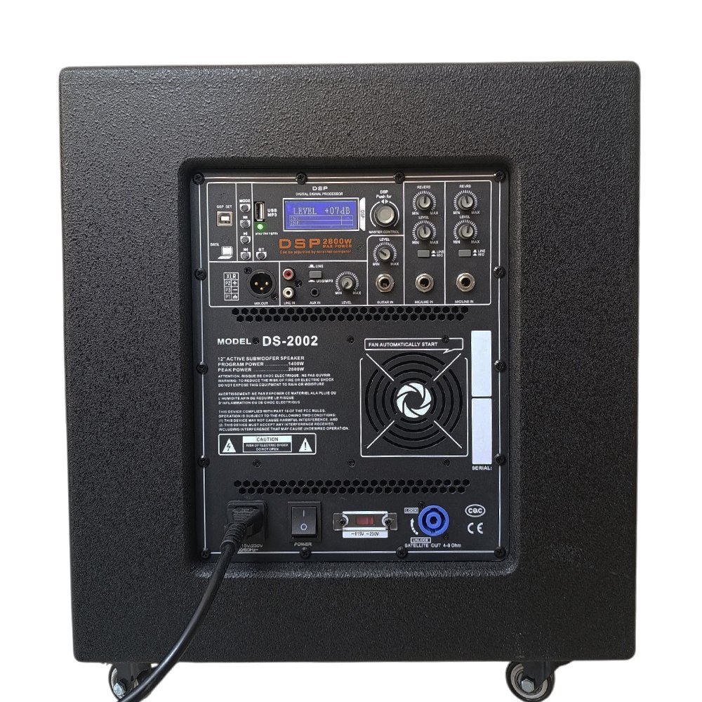 بفل اذاعي مع مضخم 12 انش + كونلوم NRS DS 2002 560 W - Image 6