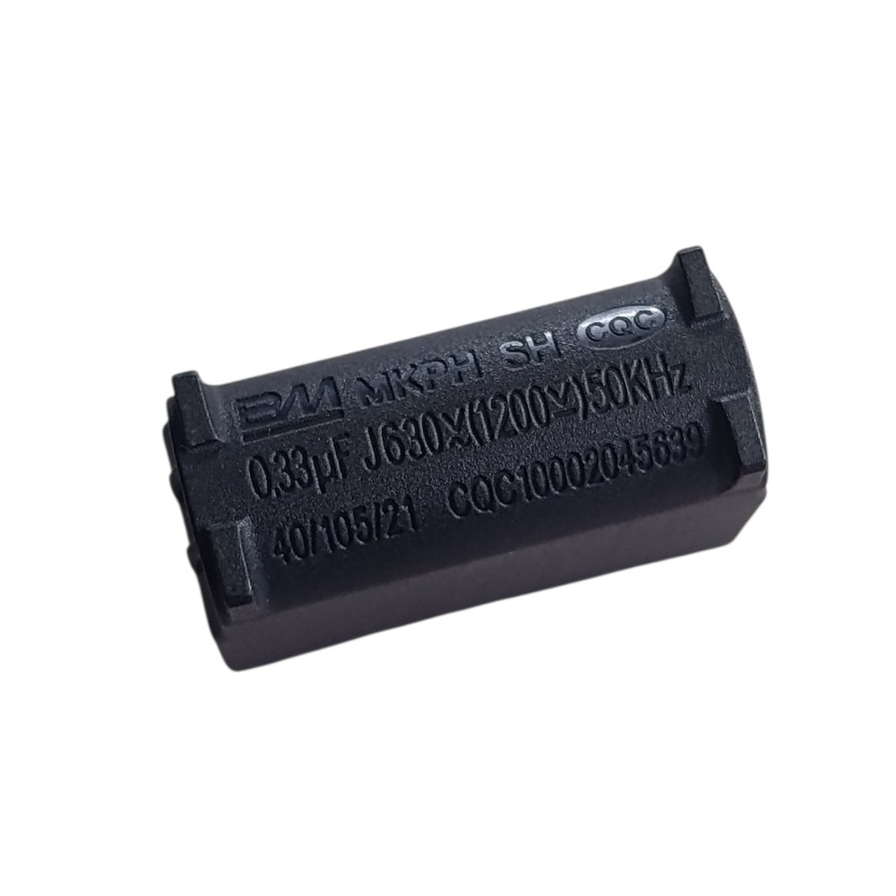 مكثف طباخ اسود 0.33 مكرو 630 فولت - Image 2