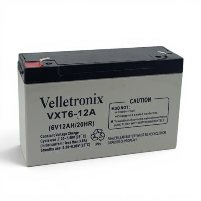 بطارية 6 فولت 12 امبير 1600 غرام Velletronix - Alternate View