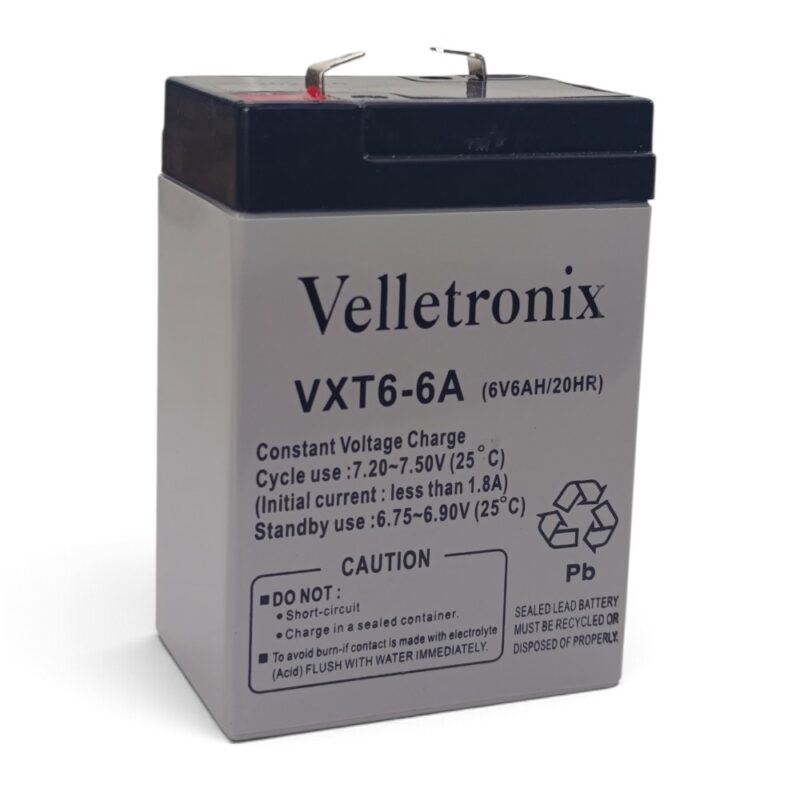 بطارية 6 فولت 6 امبير Velletronix