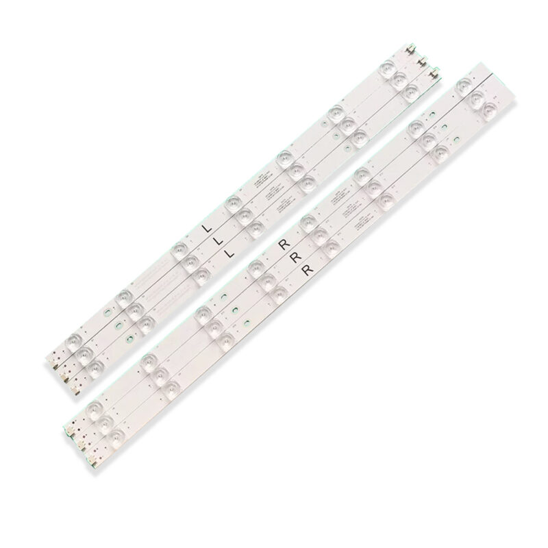 طقم انارة شاشة 55 بوصة 3 مساطر 7+8 ليد حبة مربعة 3 فولت 108.5 سم JL.D550F1330-002AS-M (6069)