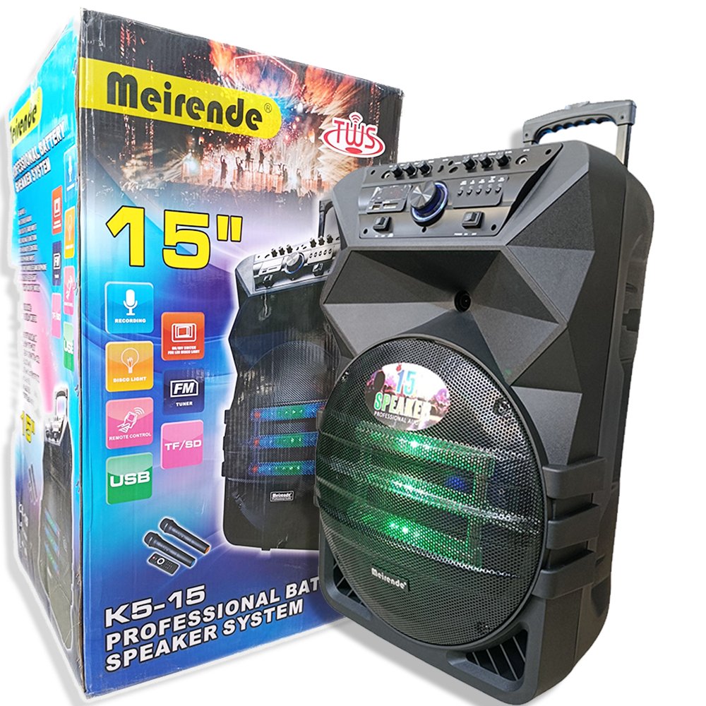 بفل بلوتث ميرندي 15 انش MEIRENDE K5- 15 - Image 6