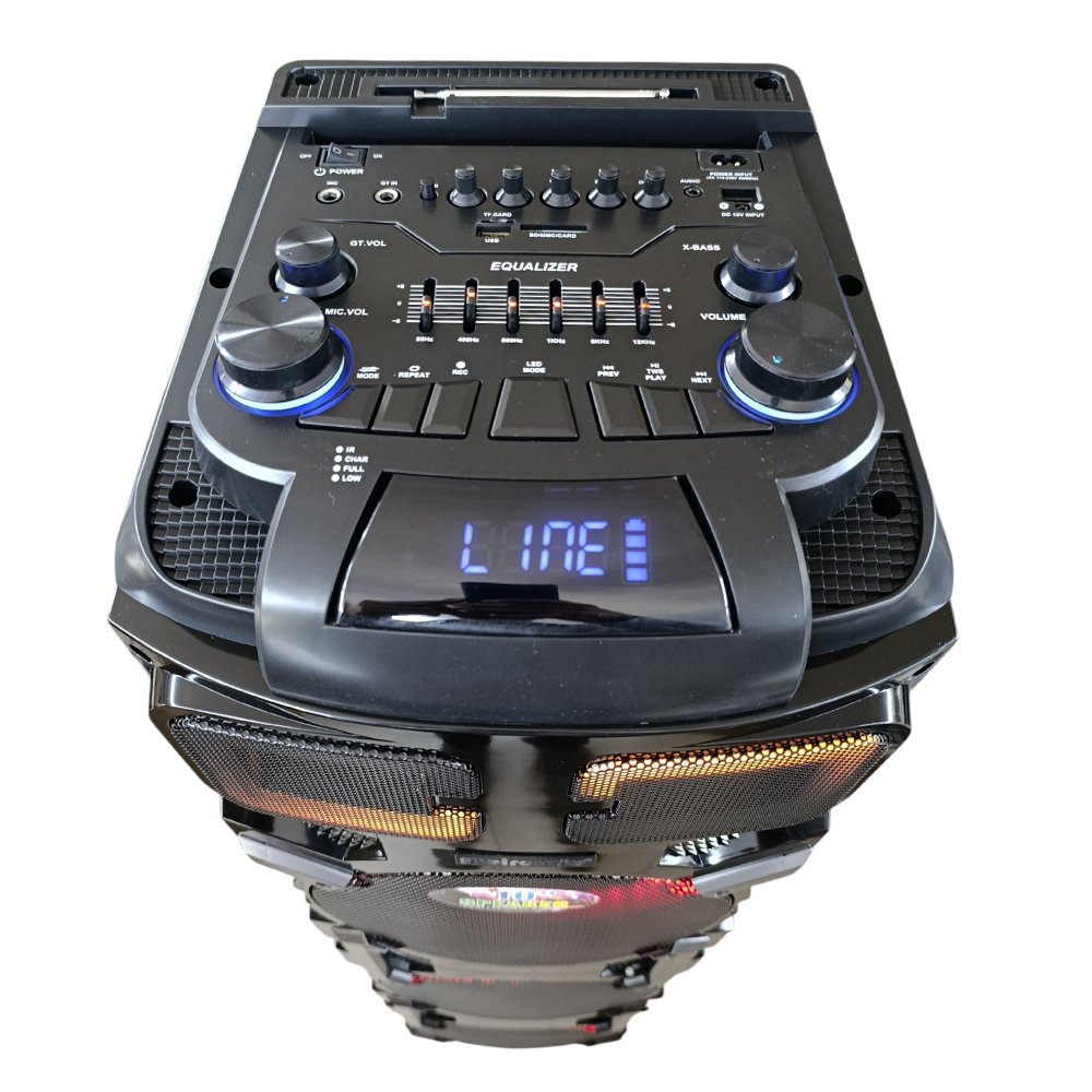 بفل بلوتوث ميرندي 3*10 انش MEIRENDE MRD-3000 - الموديل: MRD-3000 10”*3 - Image 6