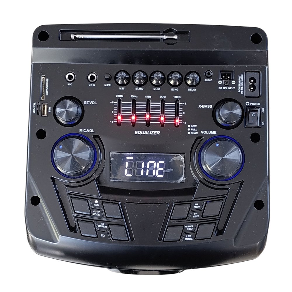 بفل بلوتوث ميرندي 2*8 انش MEIRENDE MRD - 800 - Image 6