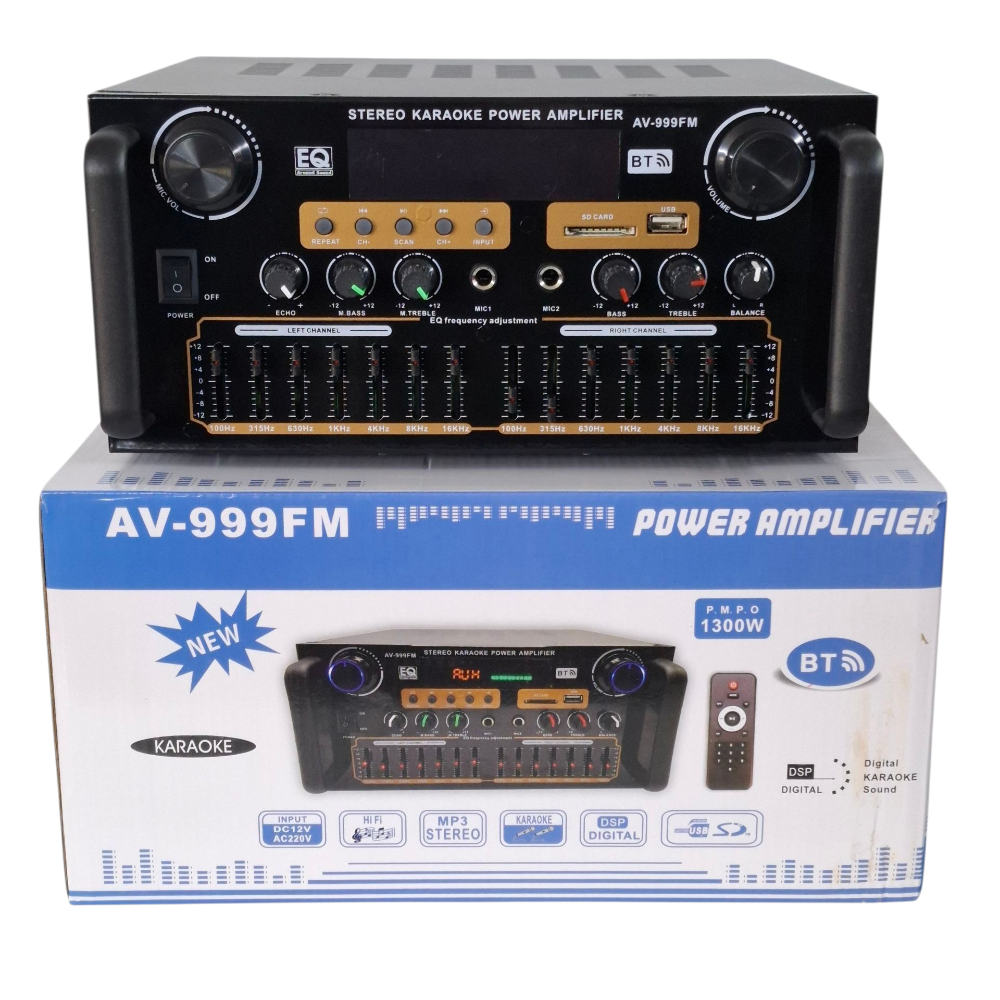 مضخم صوت ديجيتال موديل : AV-999FM - Image 5