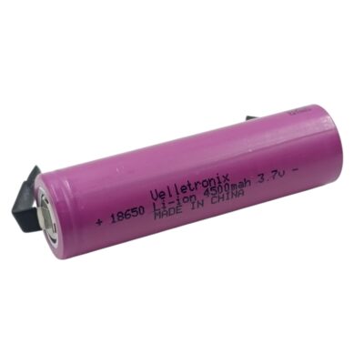 بطارية لاب توب   18650  ممتاز Velletronix  3.7 V 4500 MAH