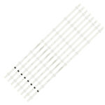 طقم انارة شاشة LG 65 بوصة 8 مساطر 7 ليد حبة بيضوي 3 فولت 73.3 سم SSC Y23 SLIM TRIDENT 65UR80 (6107)