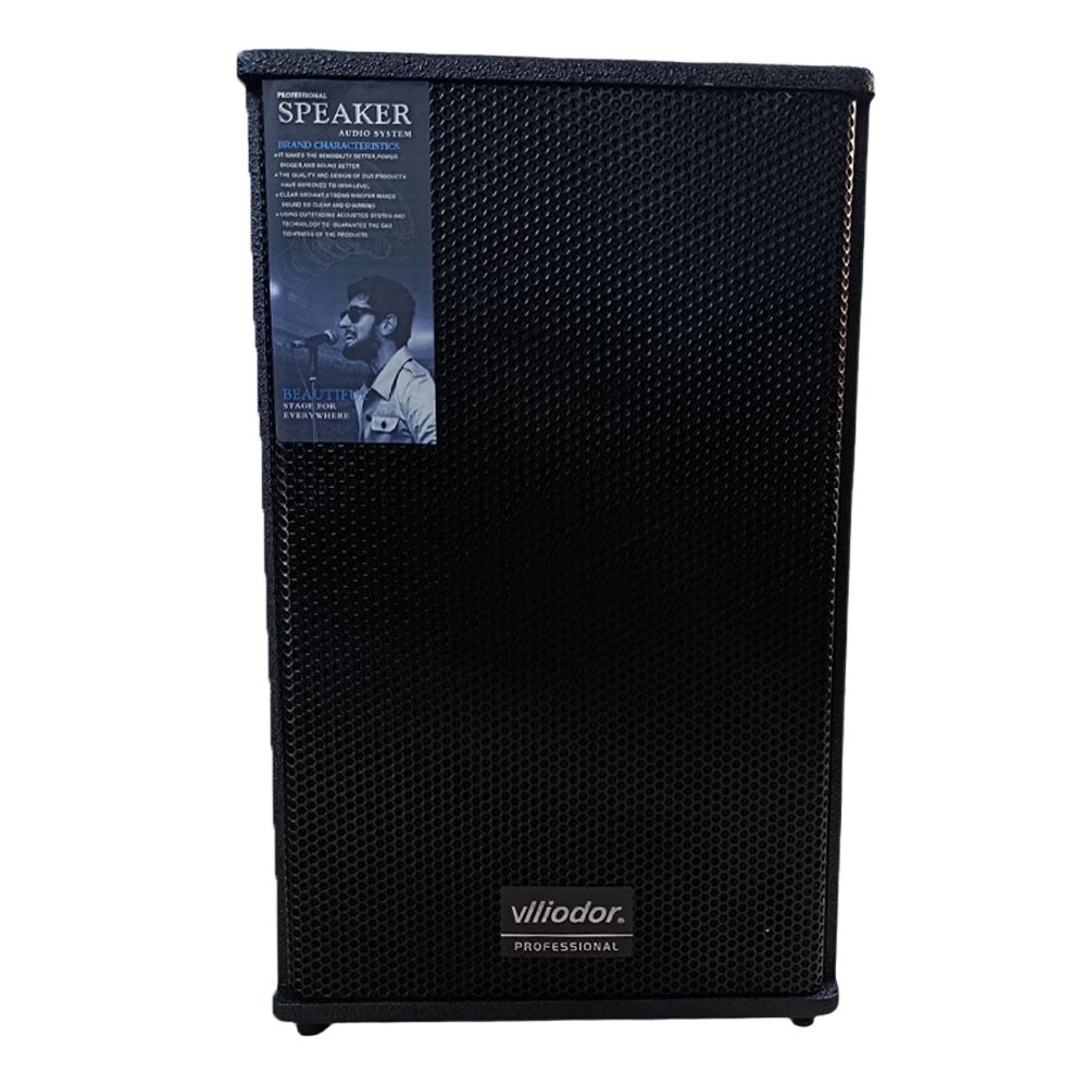 طقم بفل اذاعي 12 انش 2 * 350 وات Vlliodor PS 012 A - Image 3