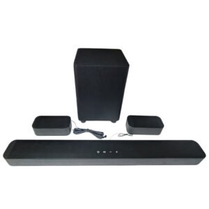 طقم مسرح منزلي  5.1 CH   توصيل  وايرلسET 039 WHT