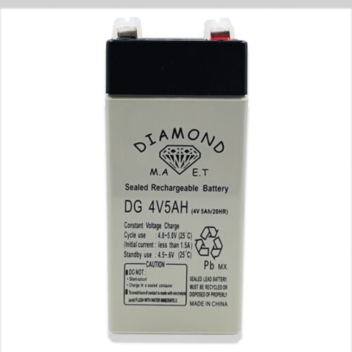 بطارية 4 فولت  5  امبير 480 غرام  DIAMOND - الموديل: 4 V  5 AMP - Image 2