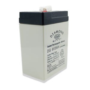 بطارية 6 فولت 5 امبير  760 غرام  رمادي  DIAMOND - الموديل: 6 V  6 AMP