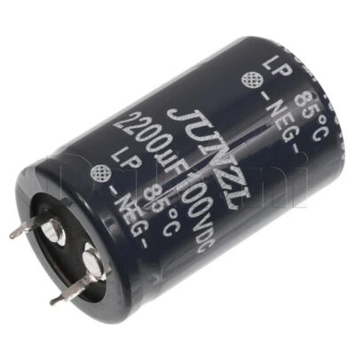 مكثف كيميائي V  100    UF 2200