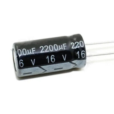 مكثف كيميائي V  16    UF 2200