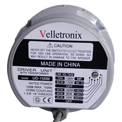 ملف هورن  خارجي 85  وات  70/100 فولت  رمادي  TU 660 M   Velletronix - Alternate View