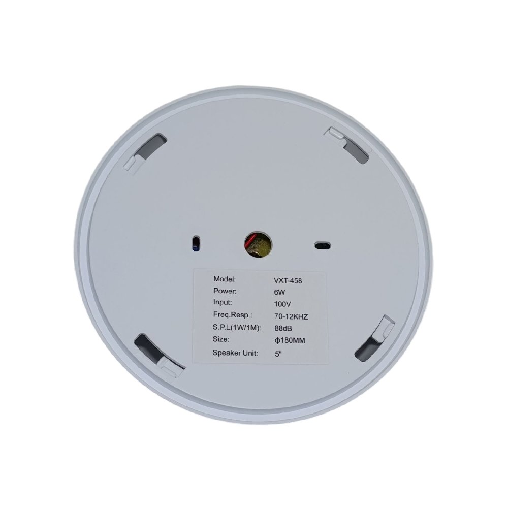 سبيكر ديكور سقفي خارجي 3 انش 18 سم 6 وات 100 فولت VXT 458 Velletronix - Image 2