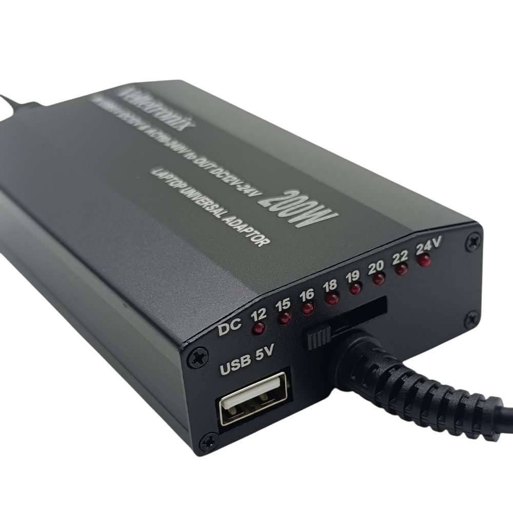 ادبتر لاب توب شامل 12 + 220   W 200  Velletronix - Image 3