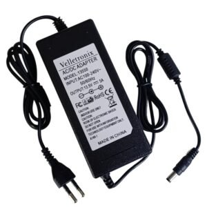 ادبتر الكتروني 13.5فولت 5 امبير 2.5 / 5.5 جاك مفرد Velletronix