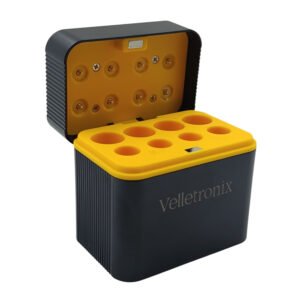محطة شحن  8  بطاريات Velletronix     AA + AAA 812